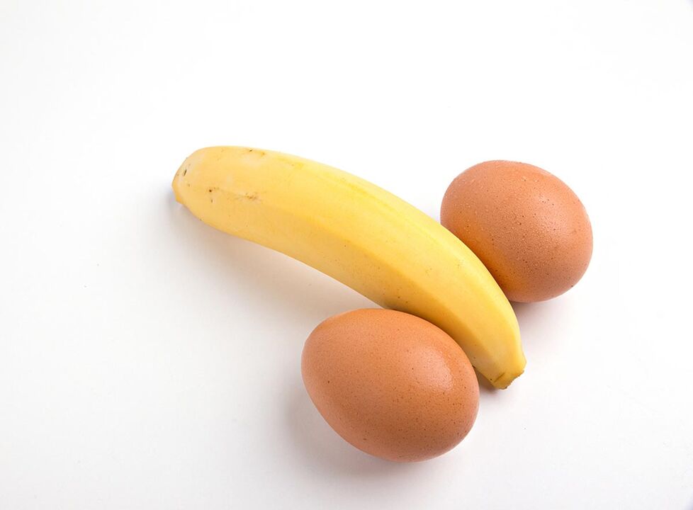 telur ayam dan pisang untuk meningkatkan potensi