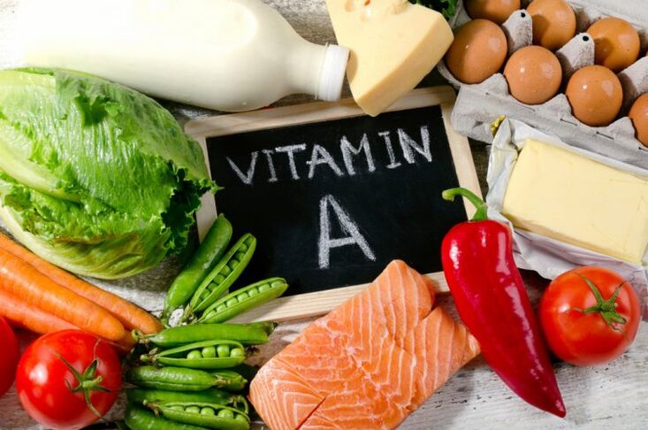 vitamin A dalam produk untuk potensi